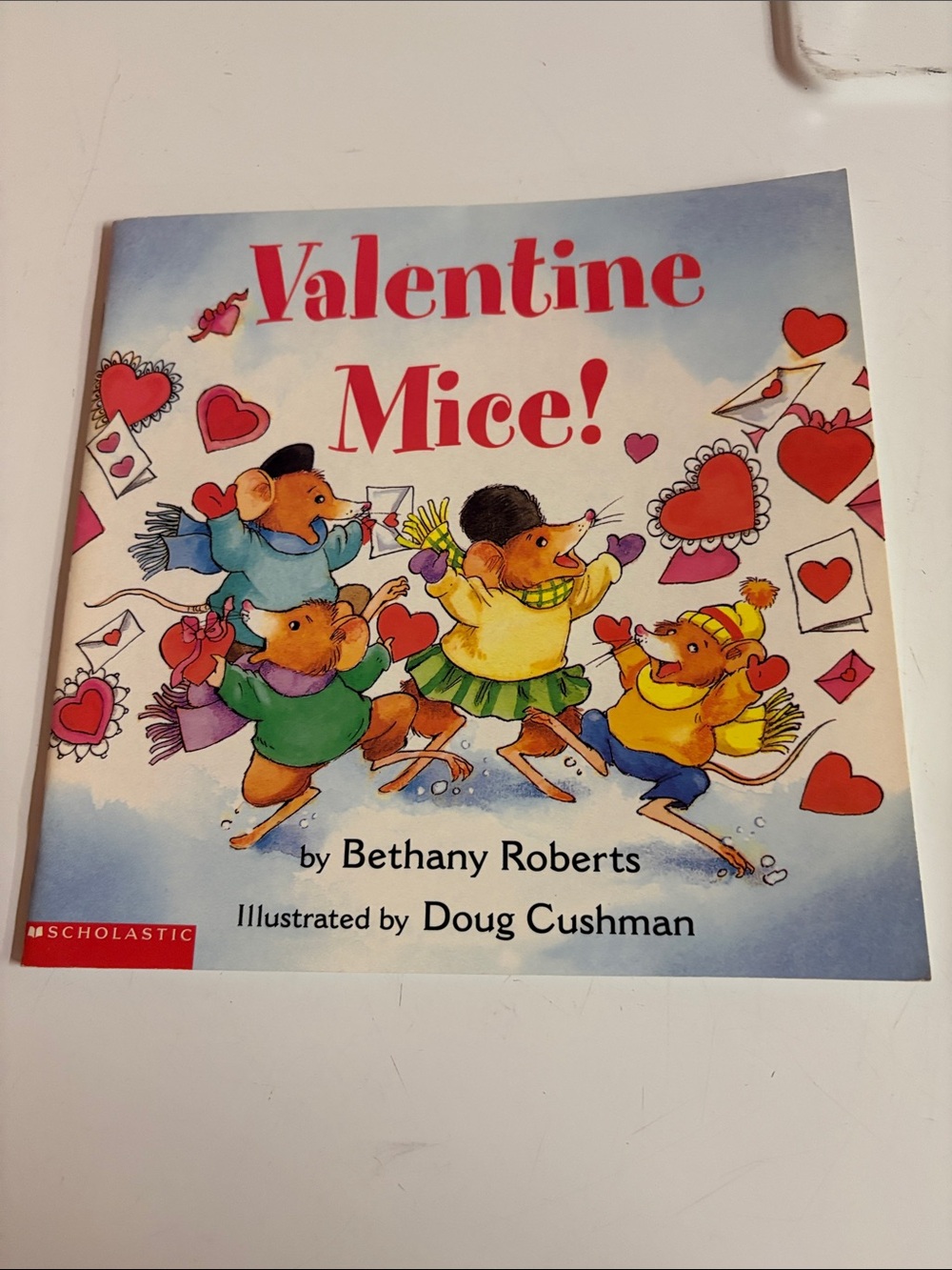 4/$20 valentine mice children’s vintage book
